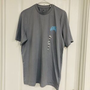 Adidas Men's Video Game Controller Graphic T-Shirt Short Sleeve Halo Gray Large